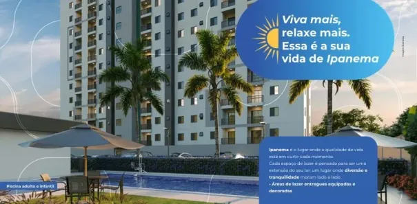 Apartamento com 2 Quartos à venda, 47m² no Loteamento Habitacional São Carlos 1, São Carlos