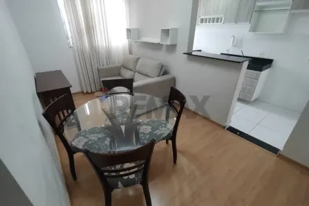 Apartamento com 2 Quartos para alugar, 47m² no Vila Cidade Jardim, Botucatu
