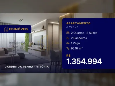 Apartamento com 2 Quartos à venda, 93m² no Jardim da Penha, Vitória