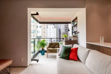 Apartamento com 1 Quarto à venda, 50m² no Jardim Paulistano, São Paulo