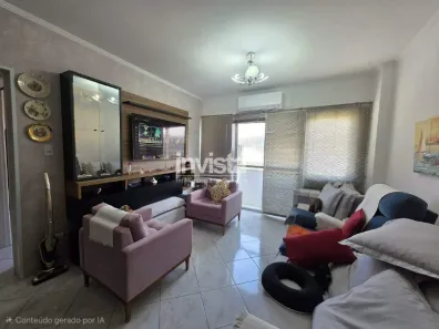 Apartamento com 2 Quartos à venda, 87m² no Gonzaga, Santos