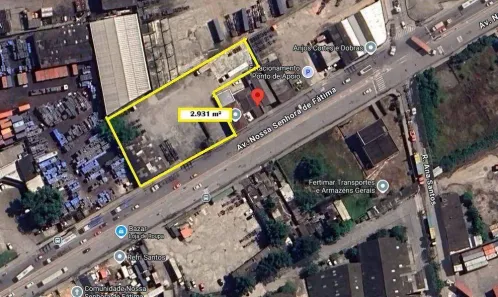 Lote/Terreno à venda, 2931m² no São Jorge, Santos
