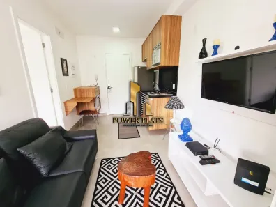 Flat com 1 Quarto para alugar, 40m² no Brooklin Paulista, São Paulo