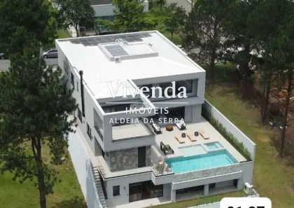 Sobrado com 4 Quartos à venda, 630m² no Residencial Morada dos Lagos, Barueri