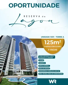 Apartamento com 3 Quartos à venda, 125m² no Lagoa Seca, Juazeiro do Norte