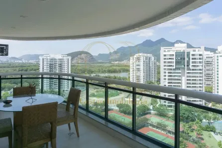 Apartamento com 4 Quartos para alugar, 157m² no Barra da Tijuca, Rio de Janeiro