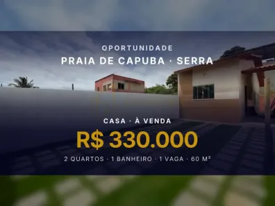 Casa com 2 Quartos à venda, 60m² no Praia de Capuba, Serra