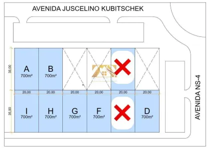 Lote/Terreno com 1 Quarto à venda, 700m² no Plano Diretor Sul, Palmas