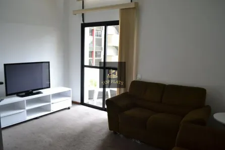 Flat com 1 Quarto para alugar, 52m² no Moema, São Paulo