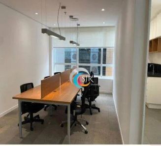 Sala Comercial para venda ou aluguel, 96m² no Cidade Monções, São Paulo