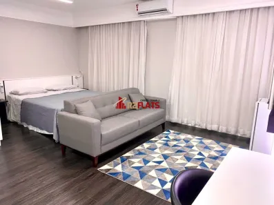 Flat com 1 Quarto para alugar, 33m² no Moema, São Paulo