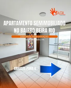 Apartamento com 2 Quartos para alugar, 60m² no Beira Rio, Parauapebas