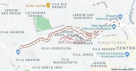 Lote/Terreno à venda, 403m² no Jardim Dona Judith, Americana