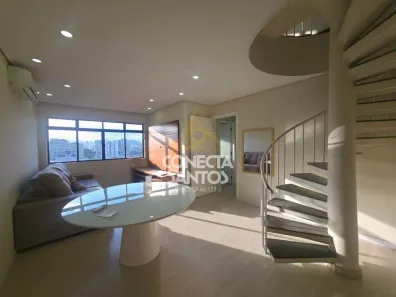Cobertura com 2 Quartos para alugar, 180m² no Aparecida, Santos