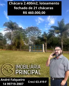 Fazenda/Sítio com 2 Quartos à venda, 2400m² no Centro, Piratininga