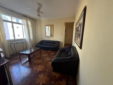 Apartamento com 2 Quartos para alugar, 85m² no Pompéia, Santos