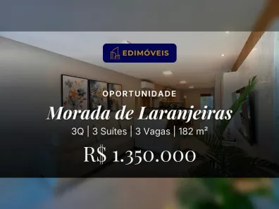 Casa com 3 Quartos à venda, 182m² no Morada de Laranjeiras, Serra