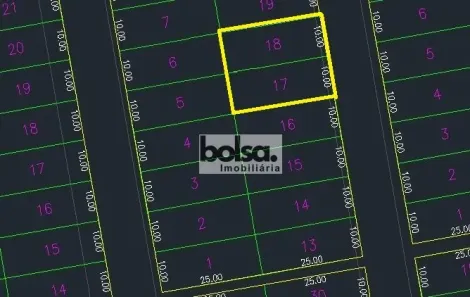Lote/Terreno à venda, 550m² no Parque Santa Rita, Bauru