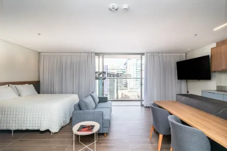 Apartamento com 1 Quarto para alugar, 53m² no Vila Olímpia, São Paulo