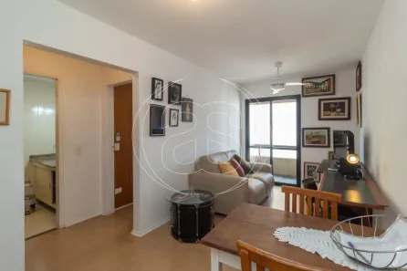 Apartamento com 1 Quarto para alugar, 40m² no Indianópolis, São Paulo