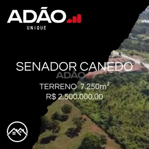Lote/Terreno à venda, 7250m² no Sítios Vale das Brisas, Senador Canedo