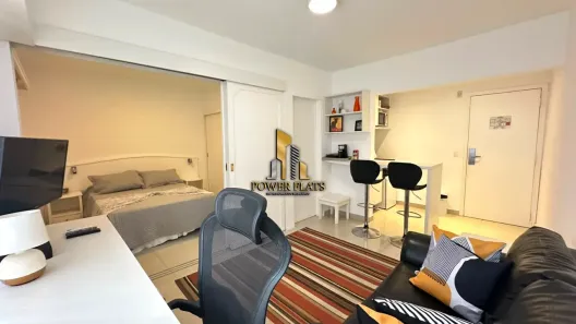 Apartamento com 1 Quarto para alugar, 32m² no Itaim Bibi, São Paulo