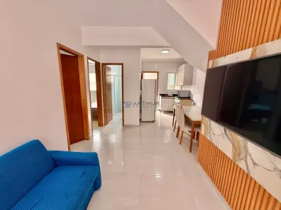 Casa de Condomínio com 2 Quartos à venda, 42m² no Aviação, Praia Grande