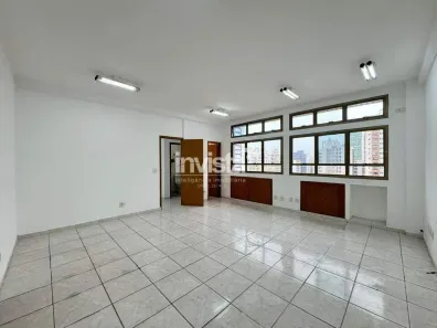 Sala Comercial com 1 Quarto para alugar, 44m² no Boqueirão, Santos