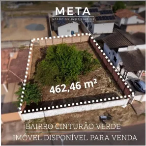 Lote/Terreno à venda, 463m² no Cinturão Verde, Boa Vista