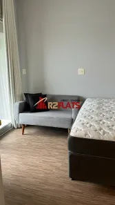 Flat com 1 Quarto para alugar, 35m² no Cidade Monções, São Paulo