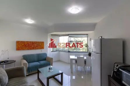 Flat com 1 Quarto para alugar, 45m² no Paraíso do Morumbi, São Paulo