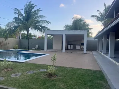 Casa de Condomínio com 4 Quartos à venda, 400m² no Busca Vida (Abrantes), Camaçari