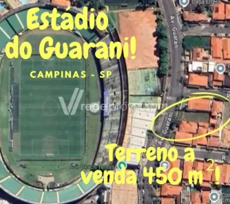 Lote/Terreno à venda, 450m² no Jardim Guarani, Campinas