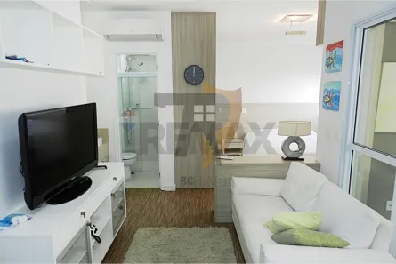 Apartamento com 1 Quarto para alugar, 38m² no Cidade Monções, São Paulo