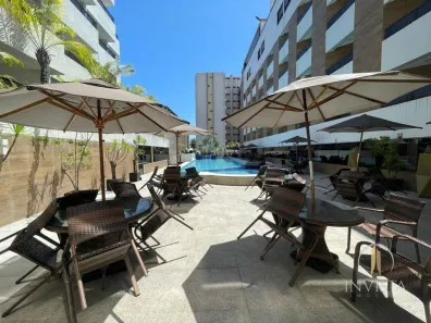 Flat com 1 Quarto à venda, 28m² no Cabo Branco, João Pessoa