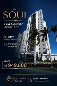 Apartamento com 3 Quartos à venda, 89m² no Despraiado, Cuiabá