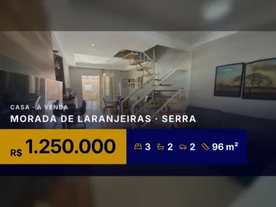 Casa com 3 Quartos à venda, 96m² no Morada de Laranjeiras, Serra