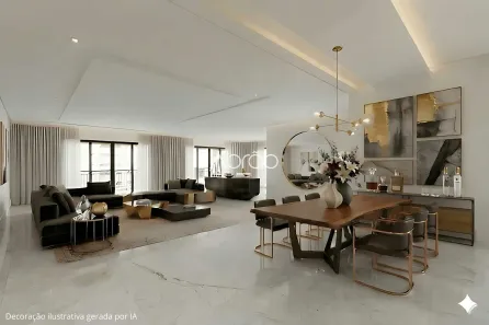 Apartamento com 3 Quartos à venda, 368m² no Mossunguê, Curitiba