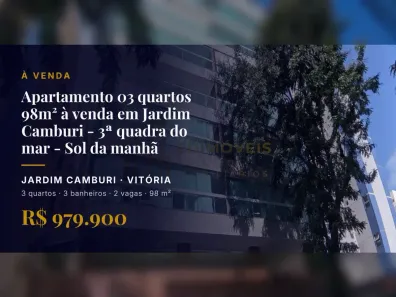 Apartamento com 3 Quartos à venda, 98m² no Jardim Camburi, Vitória