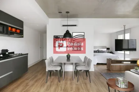 Apartamento com 1 Quarto para alugar, 70m² no Cidade Monções, São Paulo