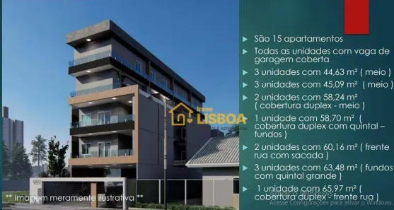 Apartamento com 2 Quartos à venda, 45m² no Cidade Centenário, São Paulo