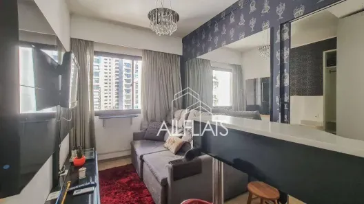 Flat com 1 Quarto à venda, 30m² no Indianópolis, São Paulo