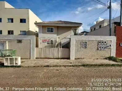 Apartamento com 2 Quartos à venda, 52m² no Parque Nova Friburgo A, Cidade Ocidental