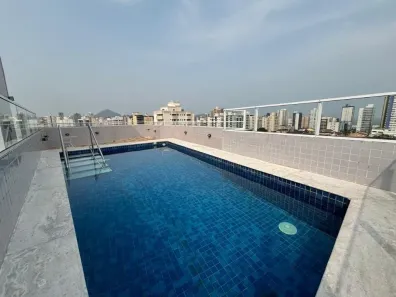 Apartamento com 2 Quartos para venda ou aluguel, 57m² no Guilhermina, Praia Grande