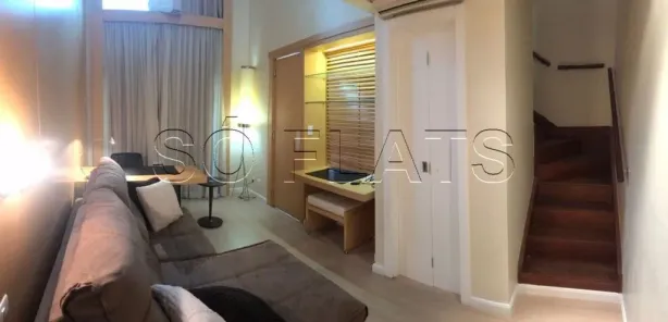 Flat com 1 Quarto à venda, 42m² no Moema, São Paulo