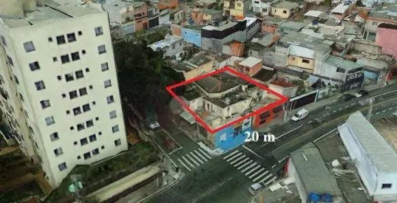 Lote/Terreno à venda, 406m² no Vila Nova Curuçá, São Paulo
