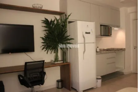 Apartamento com 1 Quarto para alugar, 25m² no Pinheiros, São Paulo