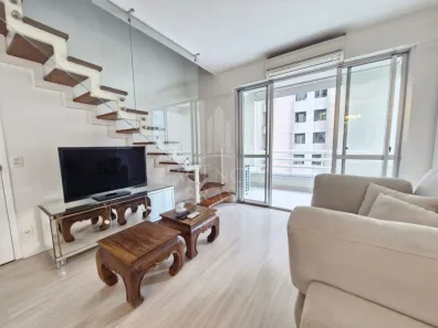Apartamento com 2 Quartos para alugar, 74m² no Indianópolis, São Paulo