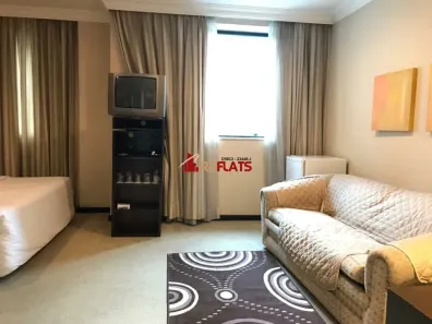 Flat com 1 Quarto para alugar, 30m² no Itaim Bibi, São Paulo