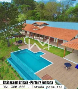 Fazenda/Sítio com 4 Quartos à venda, 280m² no Chácaras Fernão Dias, Atibaia